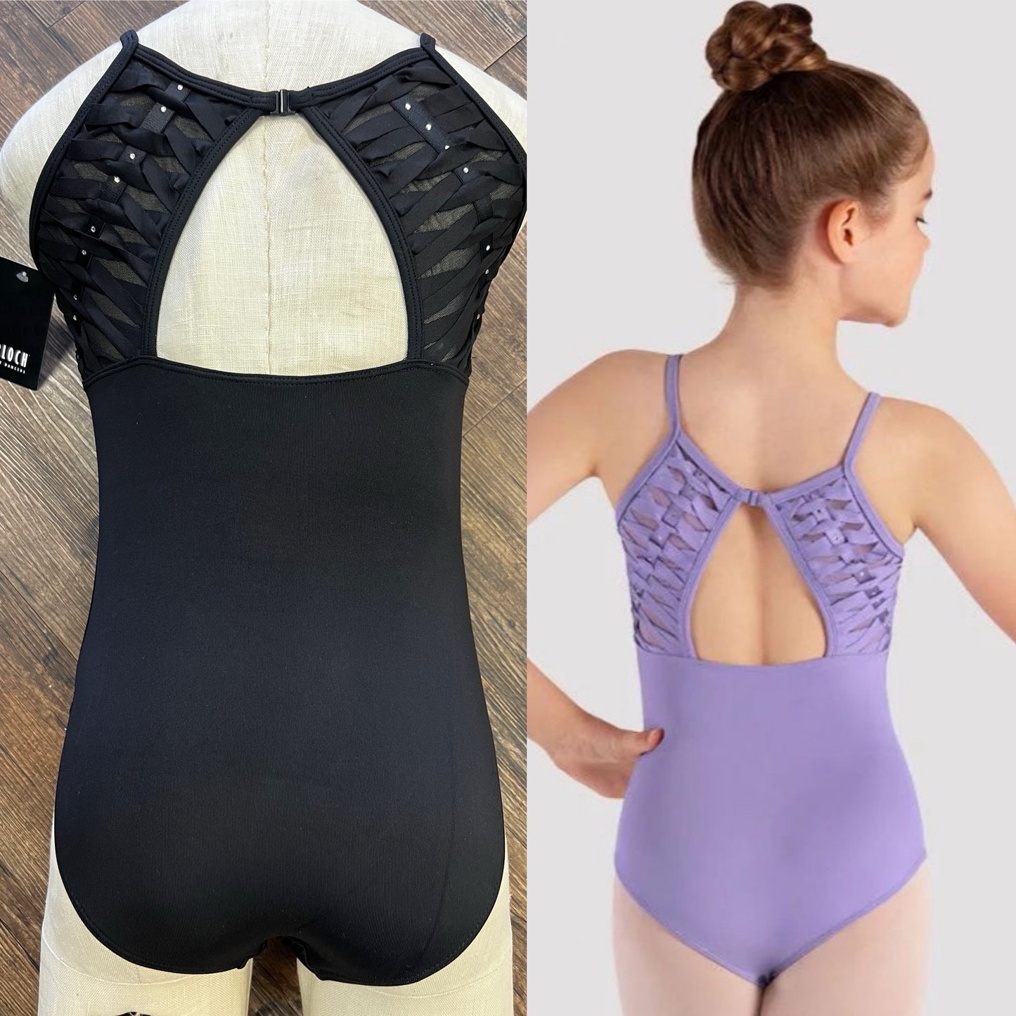 Olivea Open Back Leotard #9267