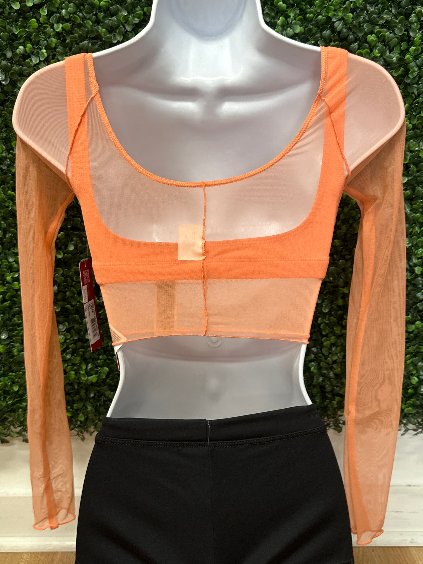 Dusk Long-Sleeve Mesh Top #12247