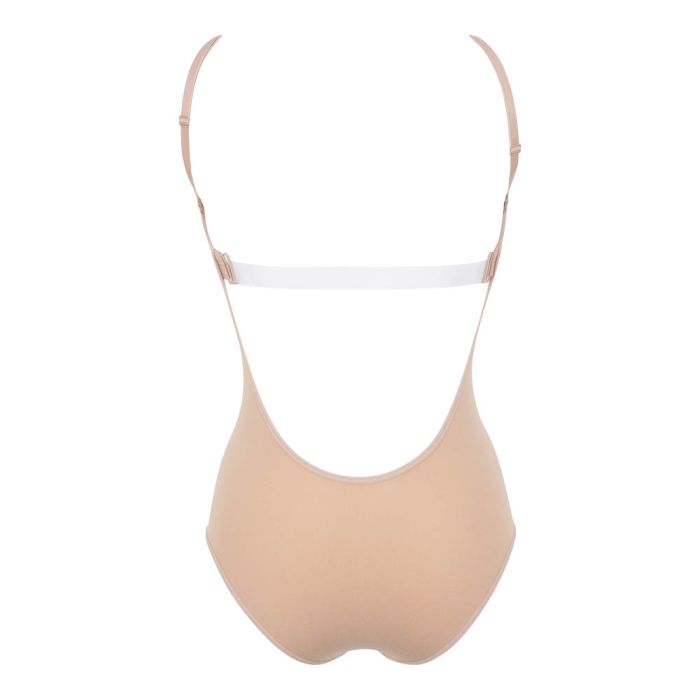 Low Back Nude Camisole with Removable Pads