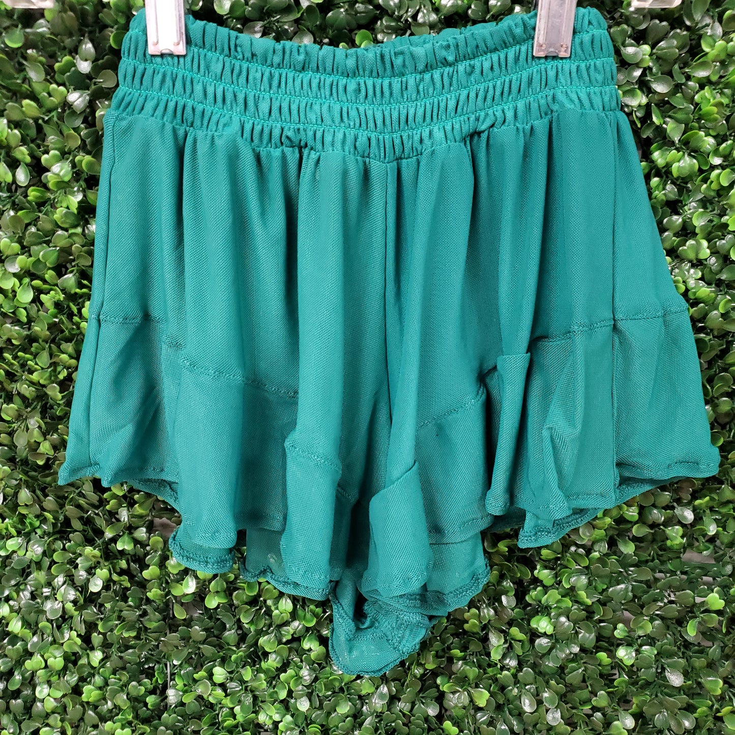 Ruffle Mesh Short #21412
