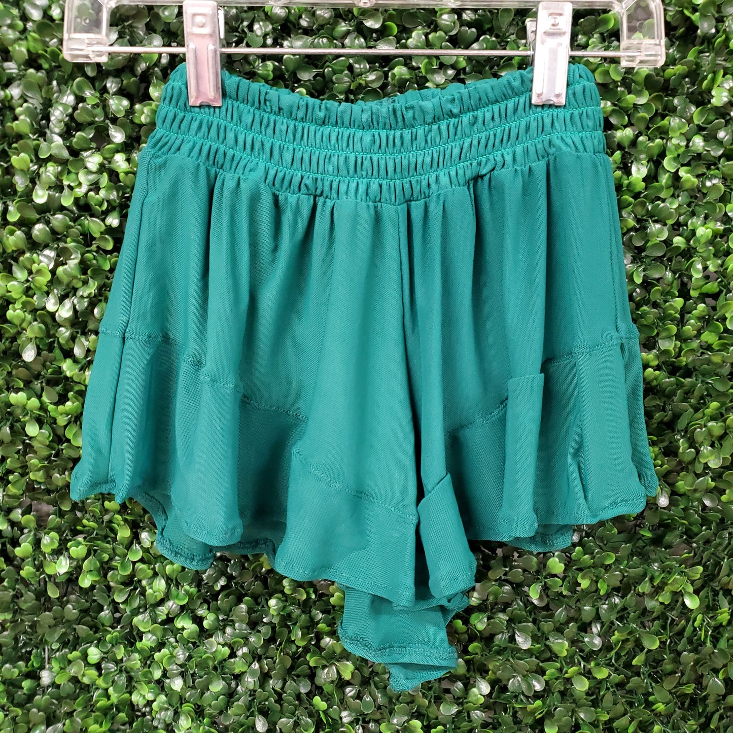 Ruffle Mesh Short #21412