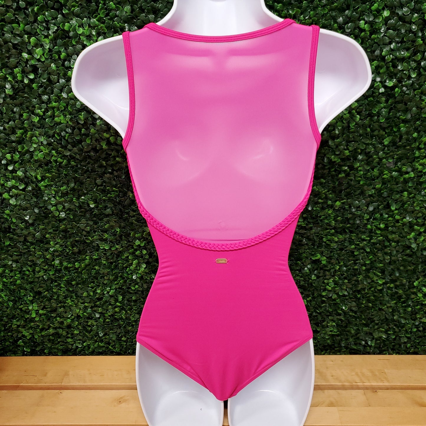 Boat Neck Braided Leotard #M3115