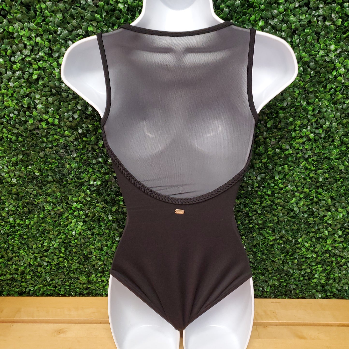 Boat Neck Braided Leotard #M3115