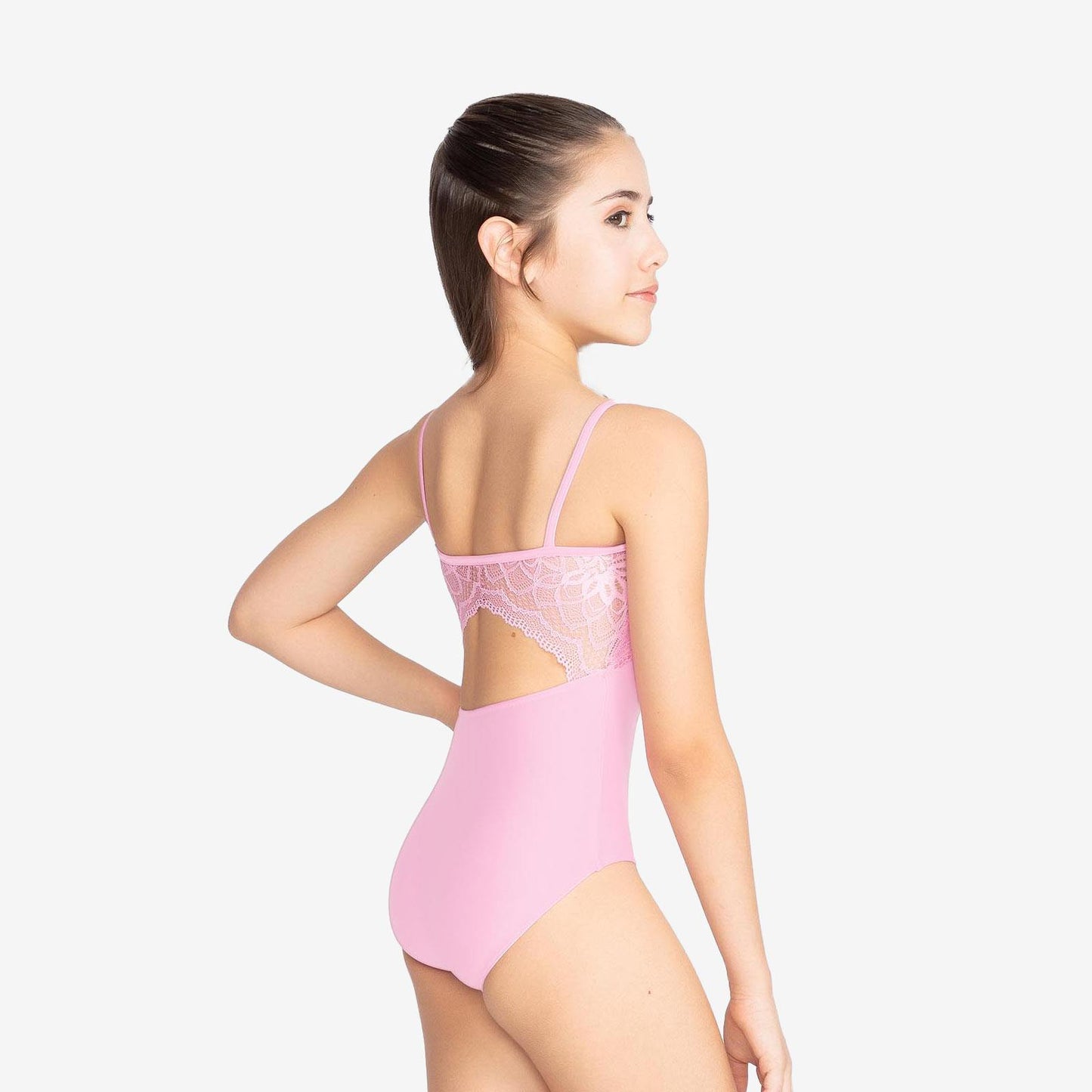 Kids Pink Blossom Leotard #L2791