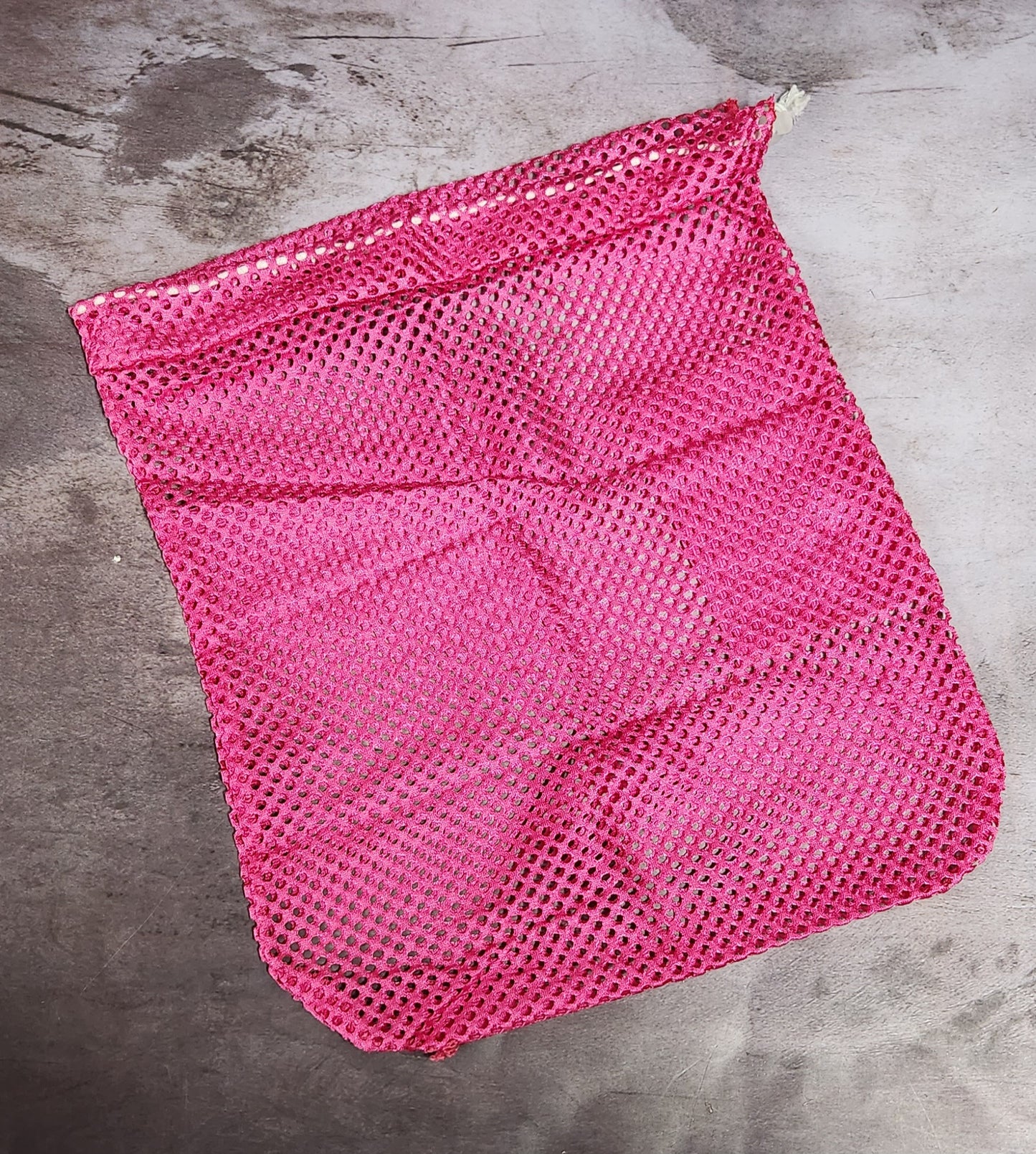 Mesh Pointe Shoe Drawstring Bag