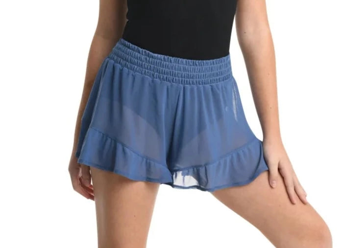 Ruffle Mesh Short #21412