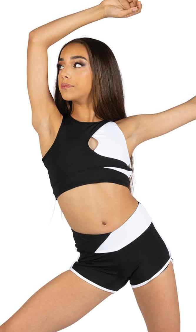 Lulu & Lily Two-Tone Short Set
