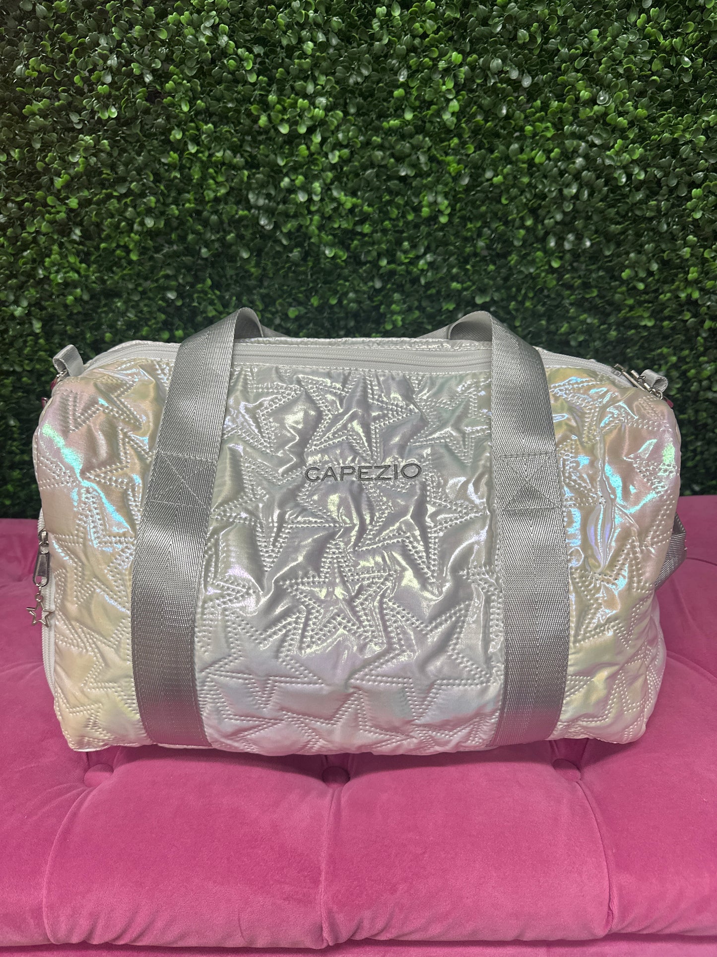 Metallic Star Duffle