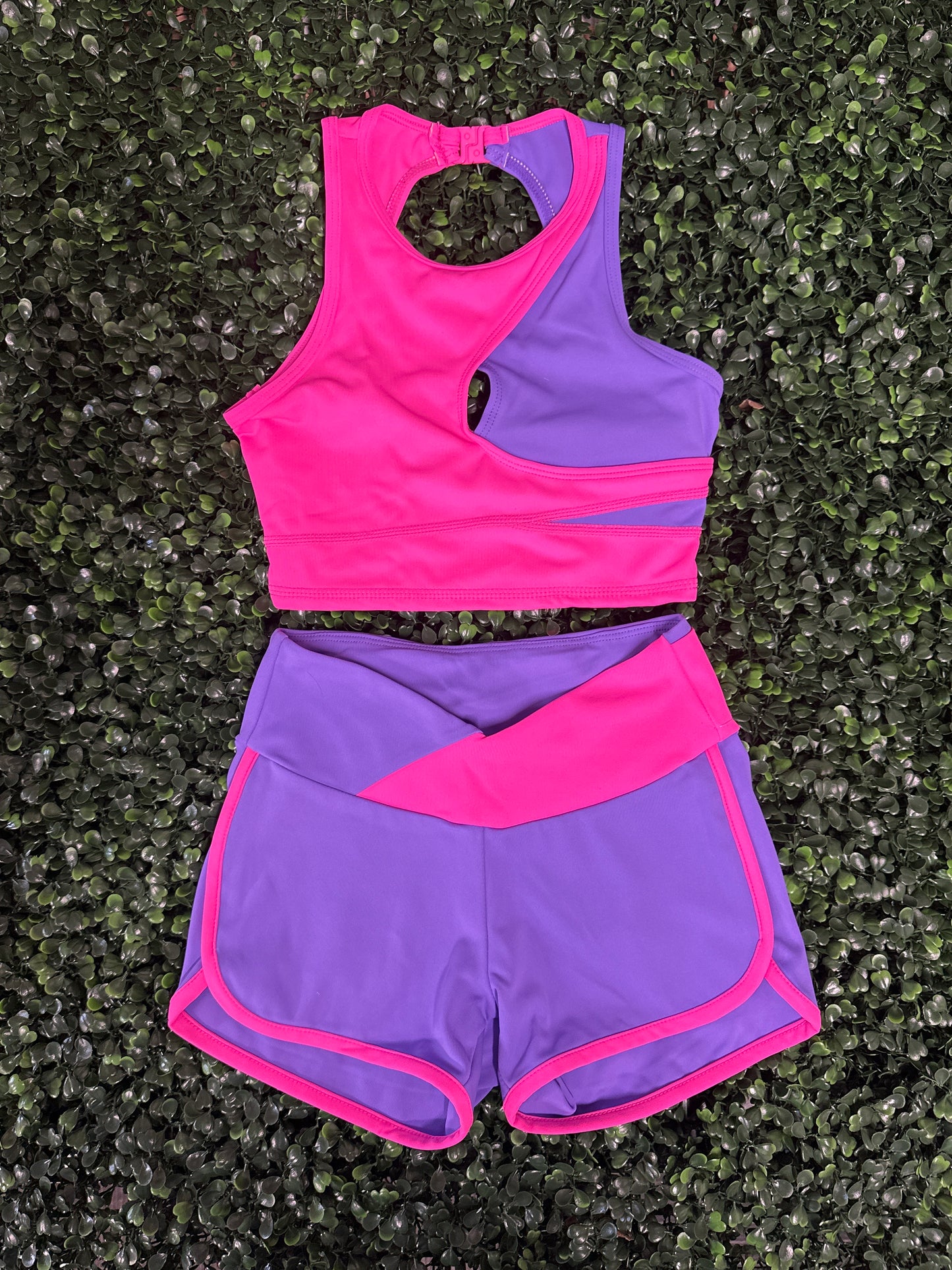 Lulu & Lily Two-Tone Short Set