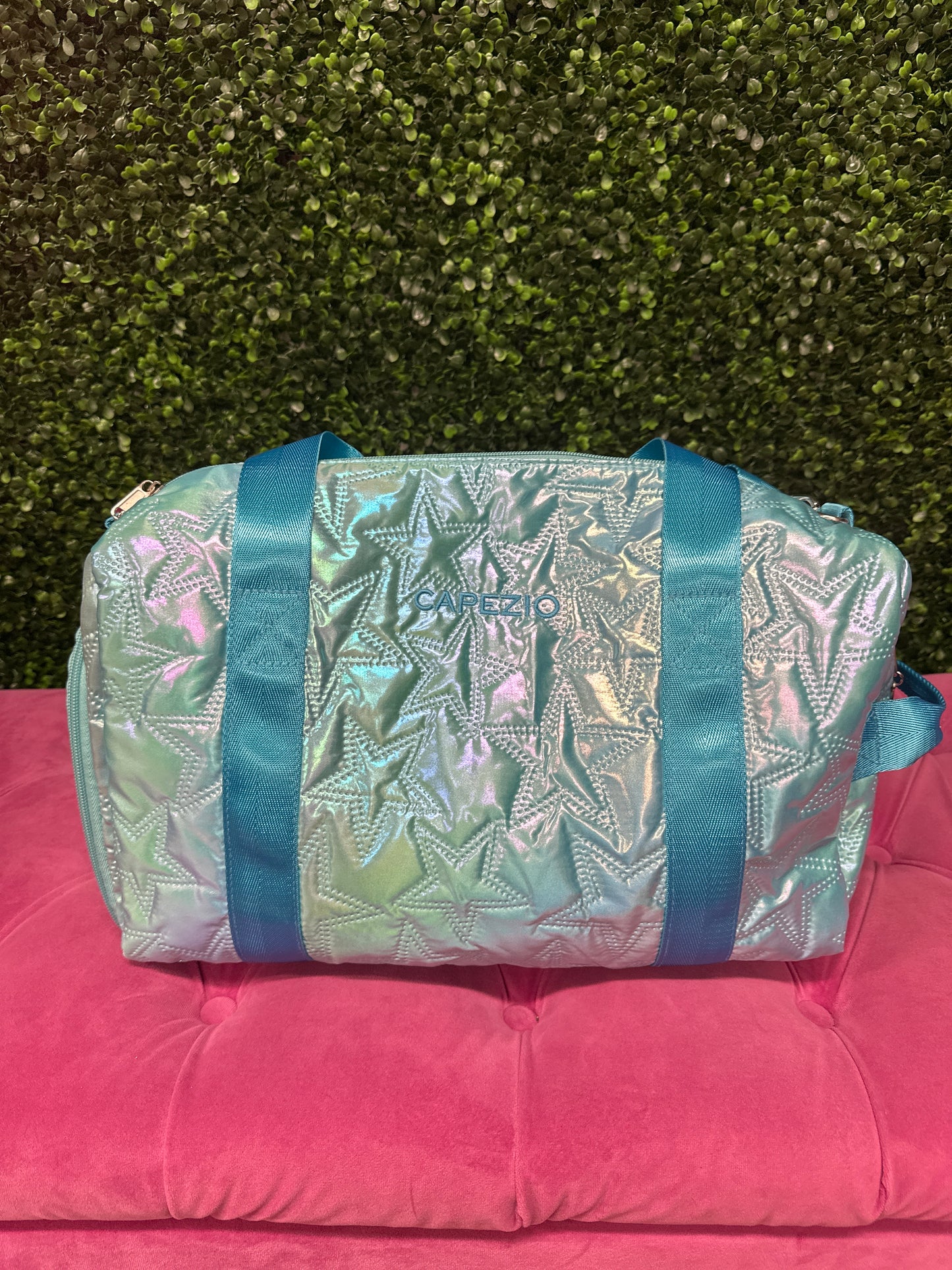 Metallic Star Duffle