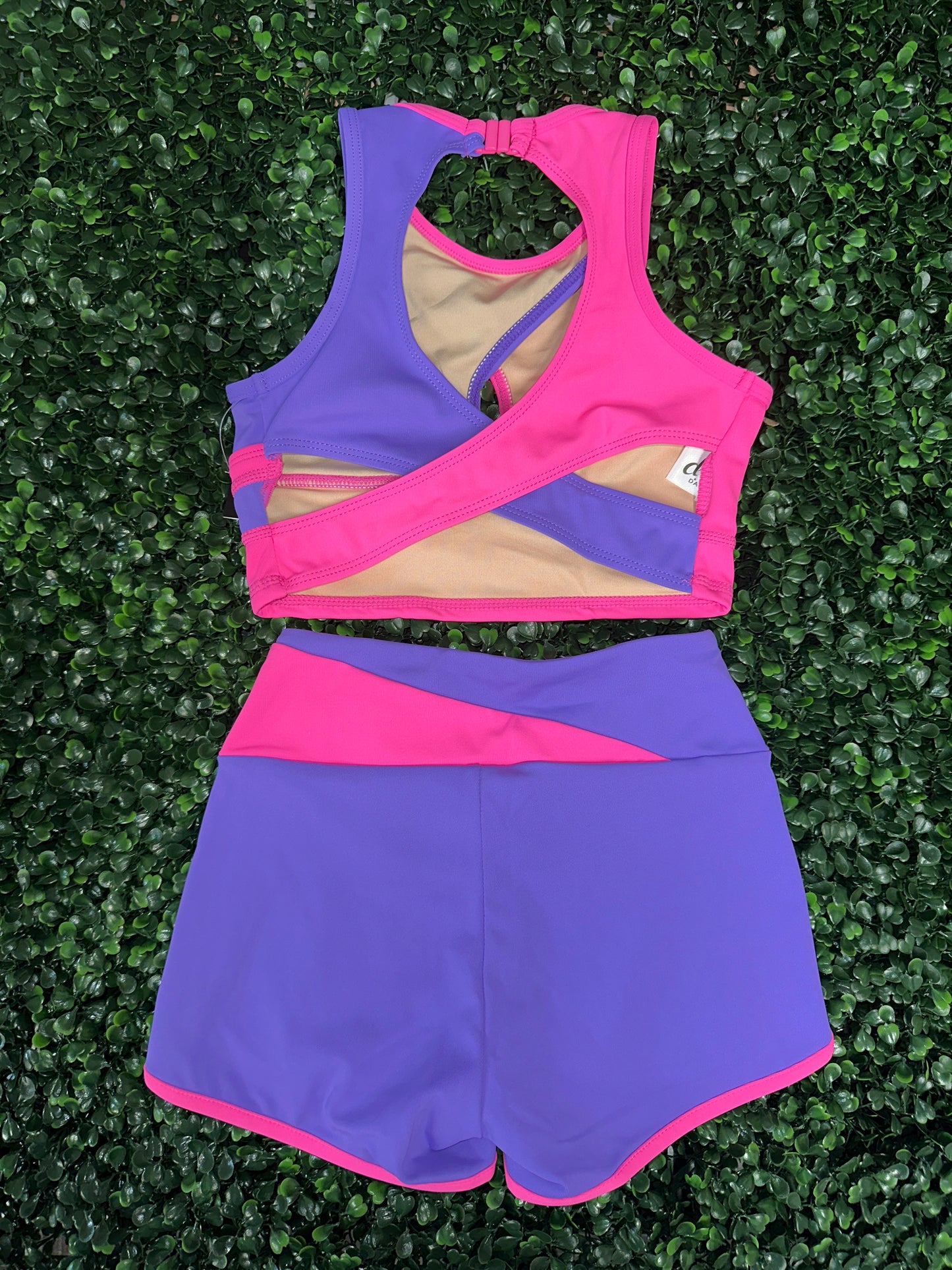 Lulu & Lily Two-Tone Short Set