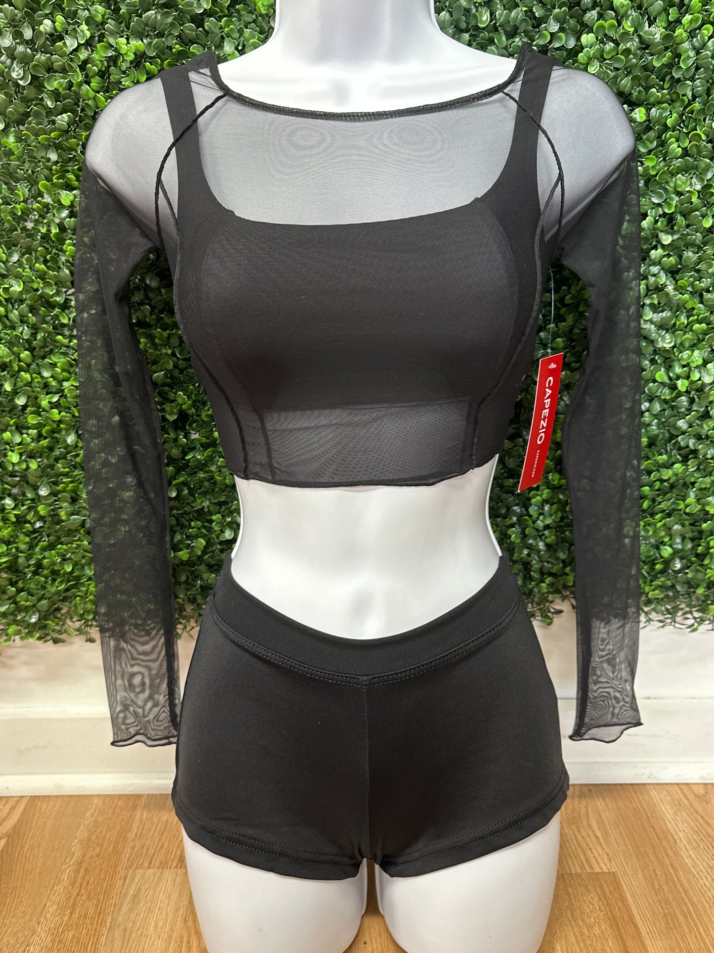 Dusk Long-Sleeve Mesh Top #12247