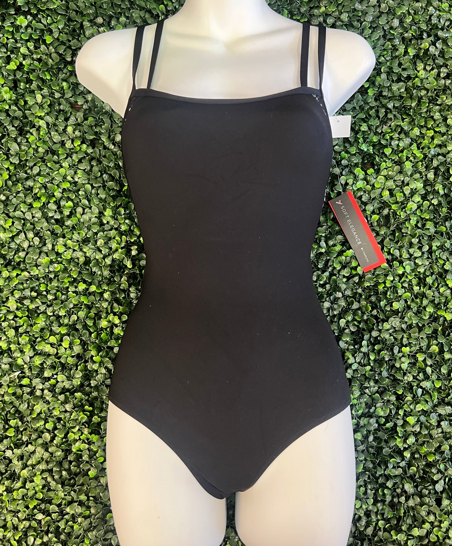 Soft Elegance Cami Lace Leotard w/ Bratek #EL103