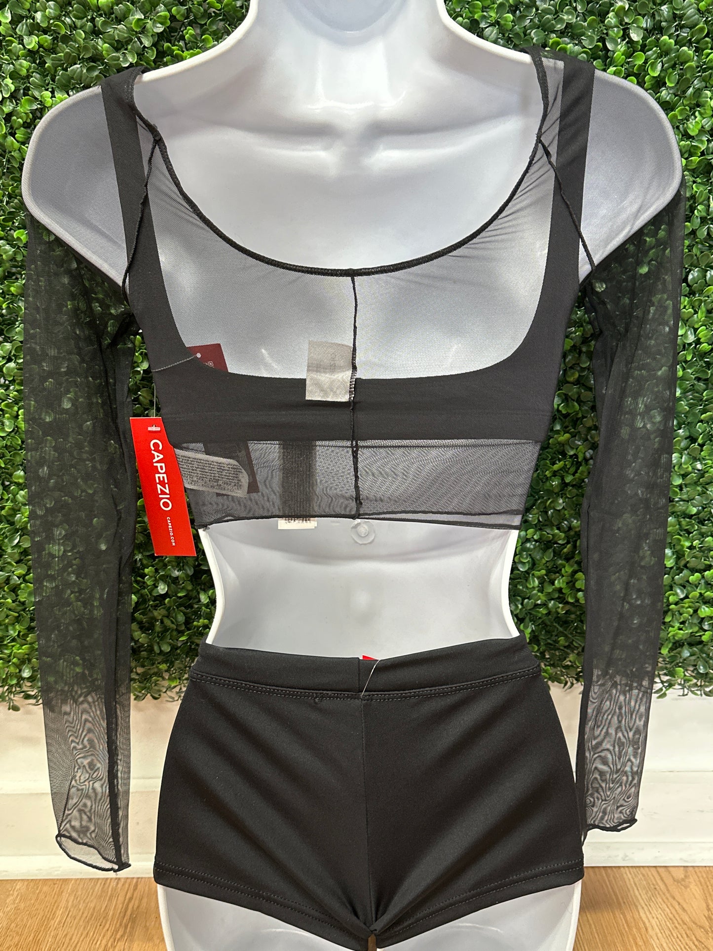 Dusk Long-Sleeve Mesh Top #12247