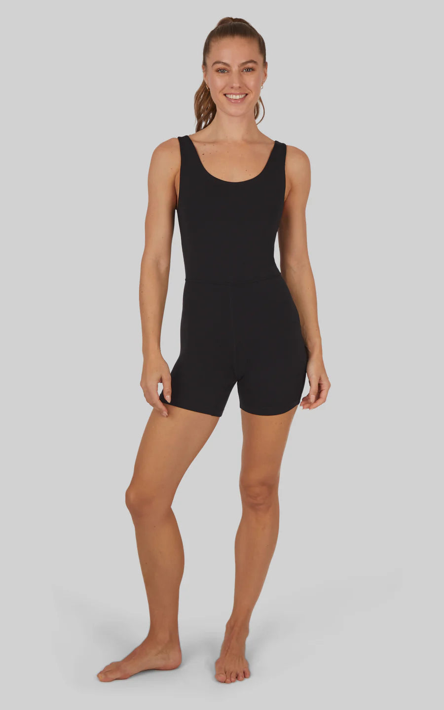 Lux Black Romper