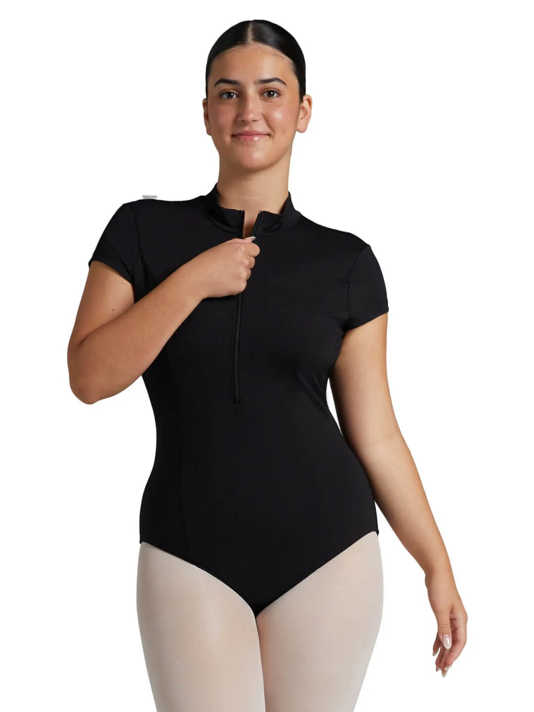 Soft Elegance Short Sleeve Princess Leotard #EL107