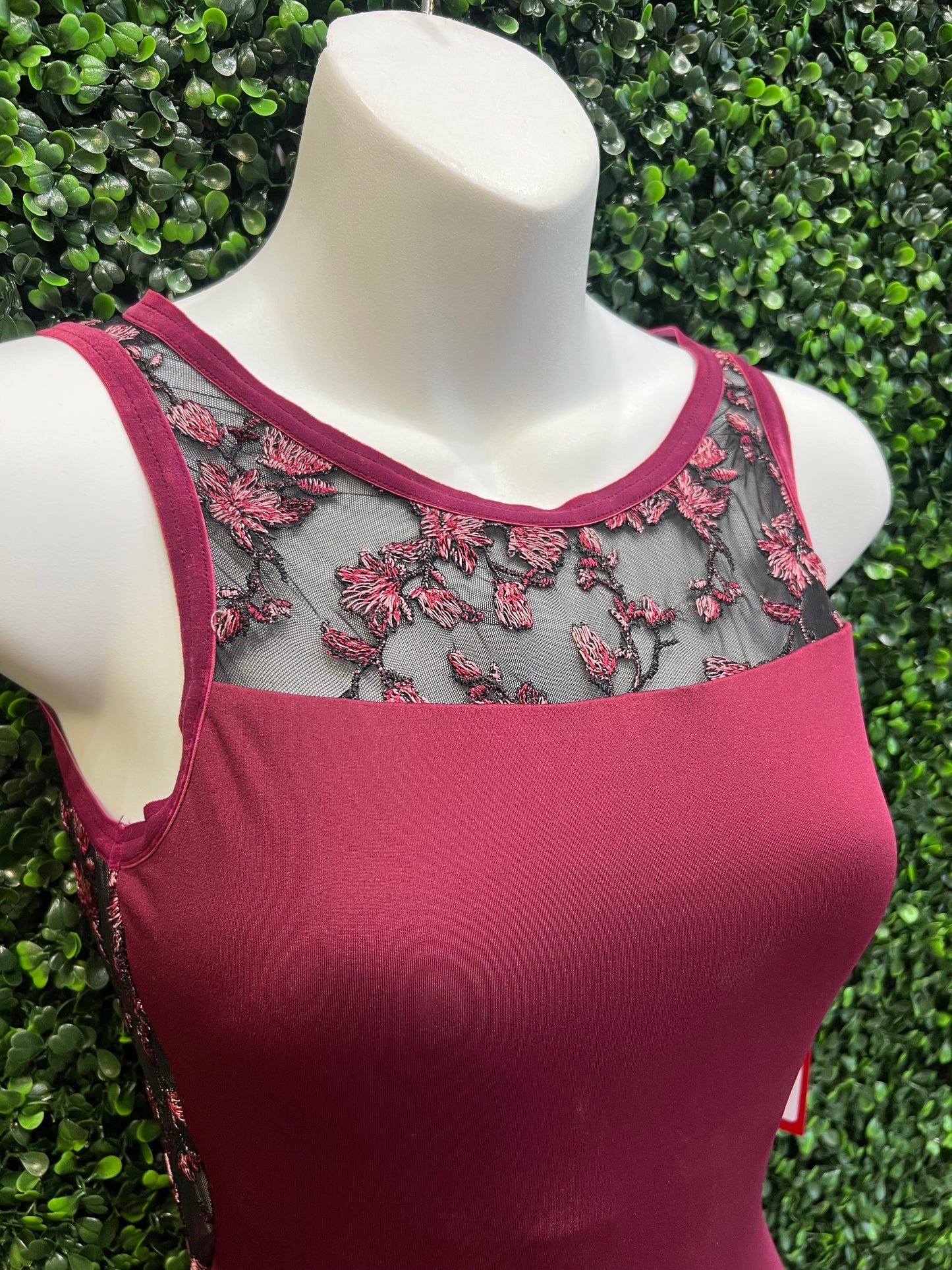 Allure Mesh Back Leotard #12401