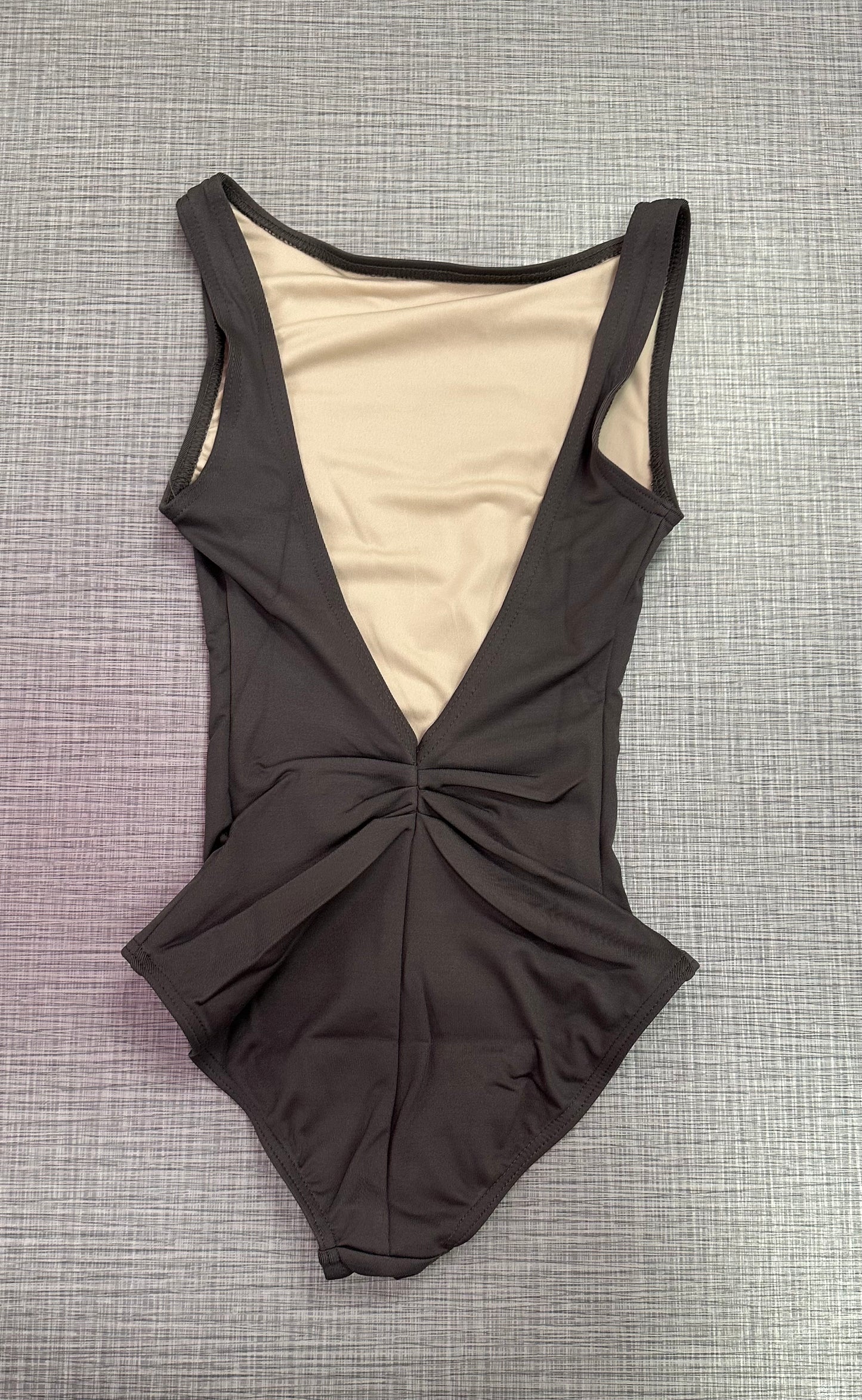Low V Back Black Leotard SE1009 *