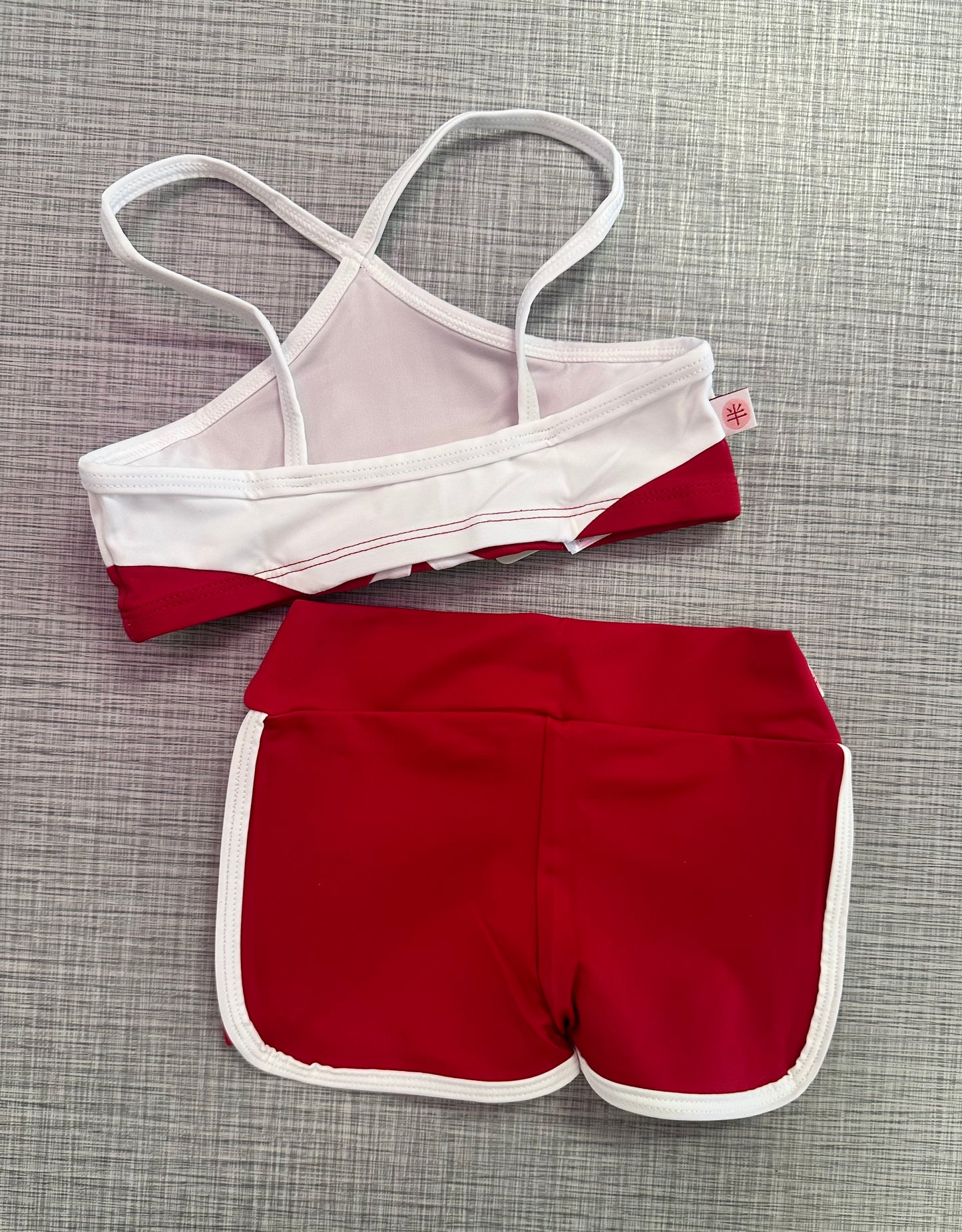 Demi Criss Cross Training Short Set