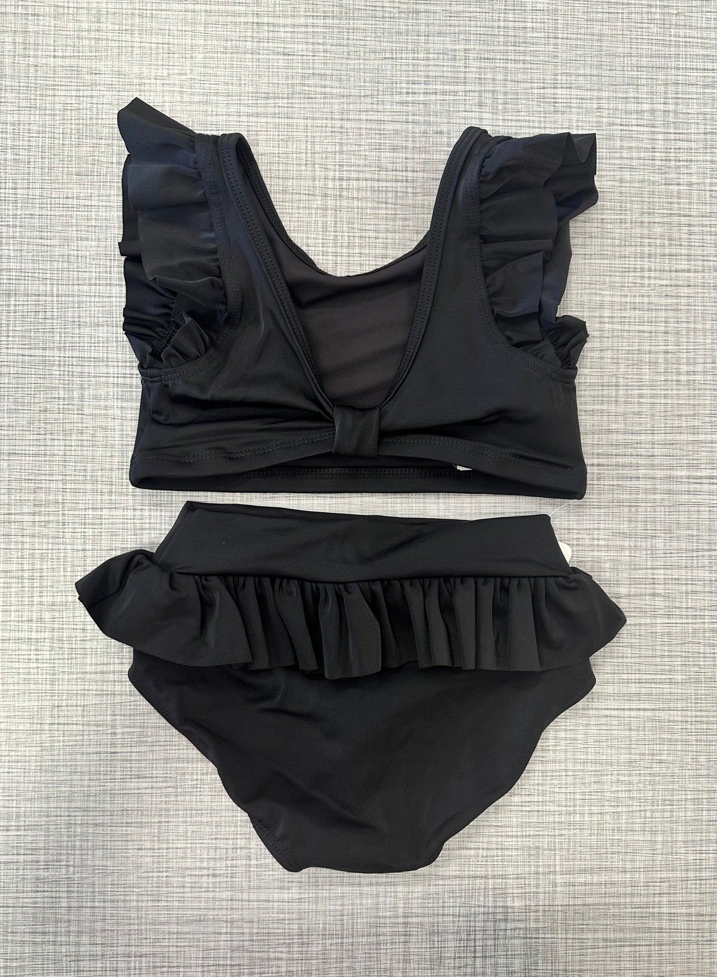 Custom Made Flutter Sleeve Ruffle Brief Set