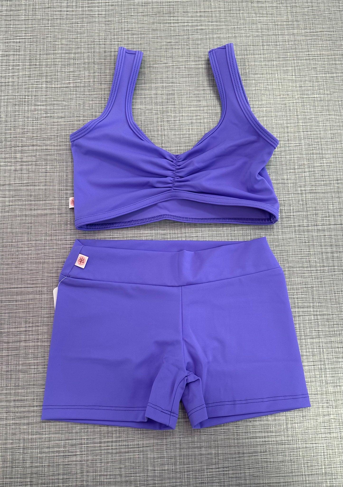 Demi Pinch Solid Short Set