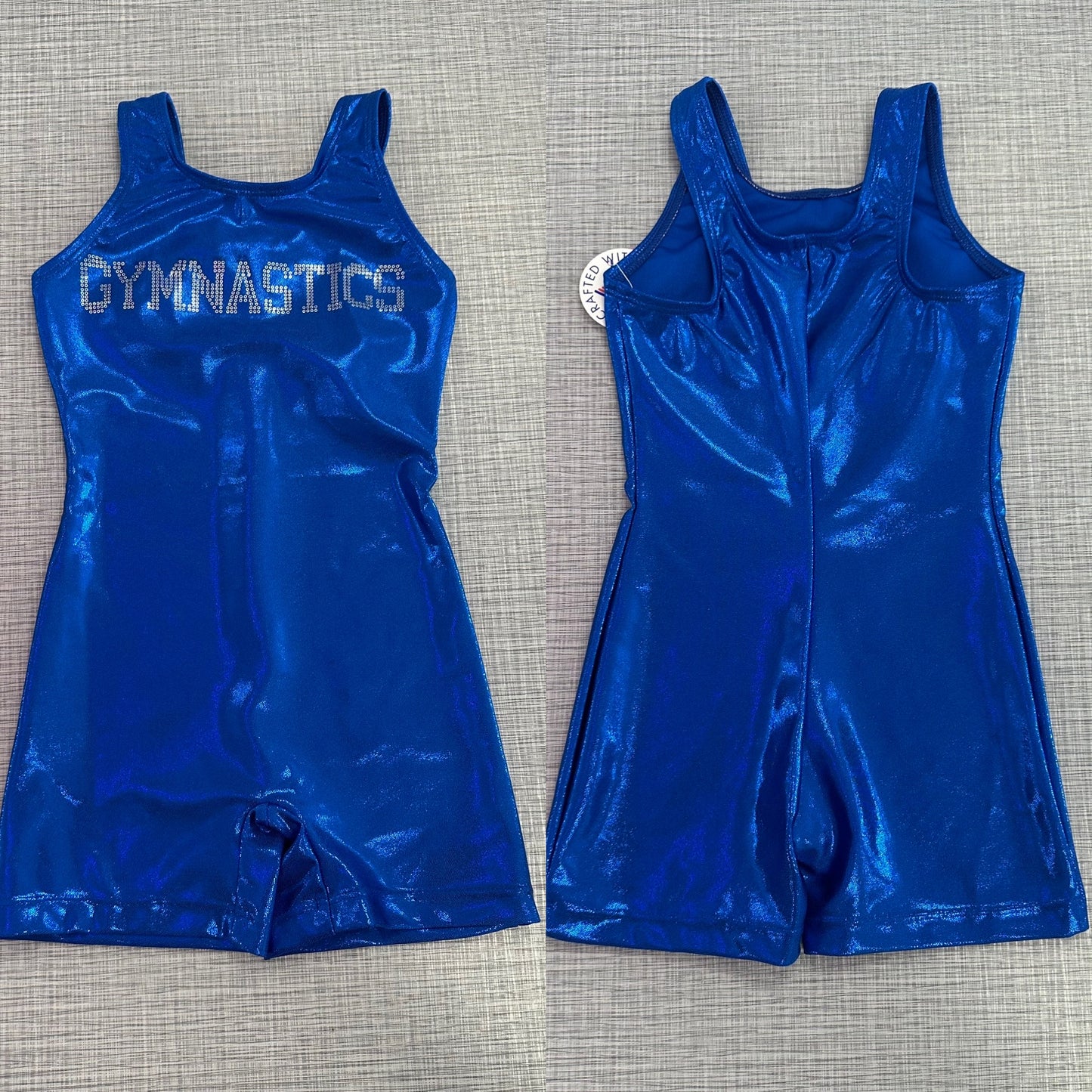 Gymnastics Foil Biketard