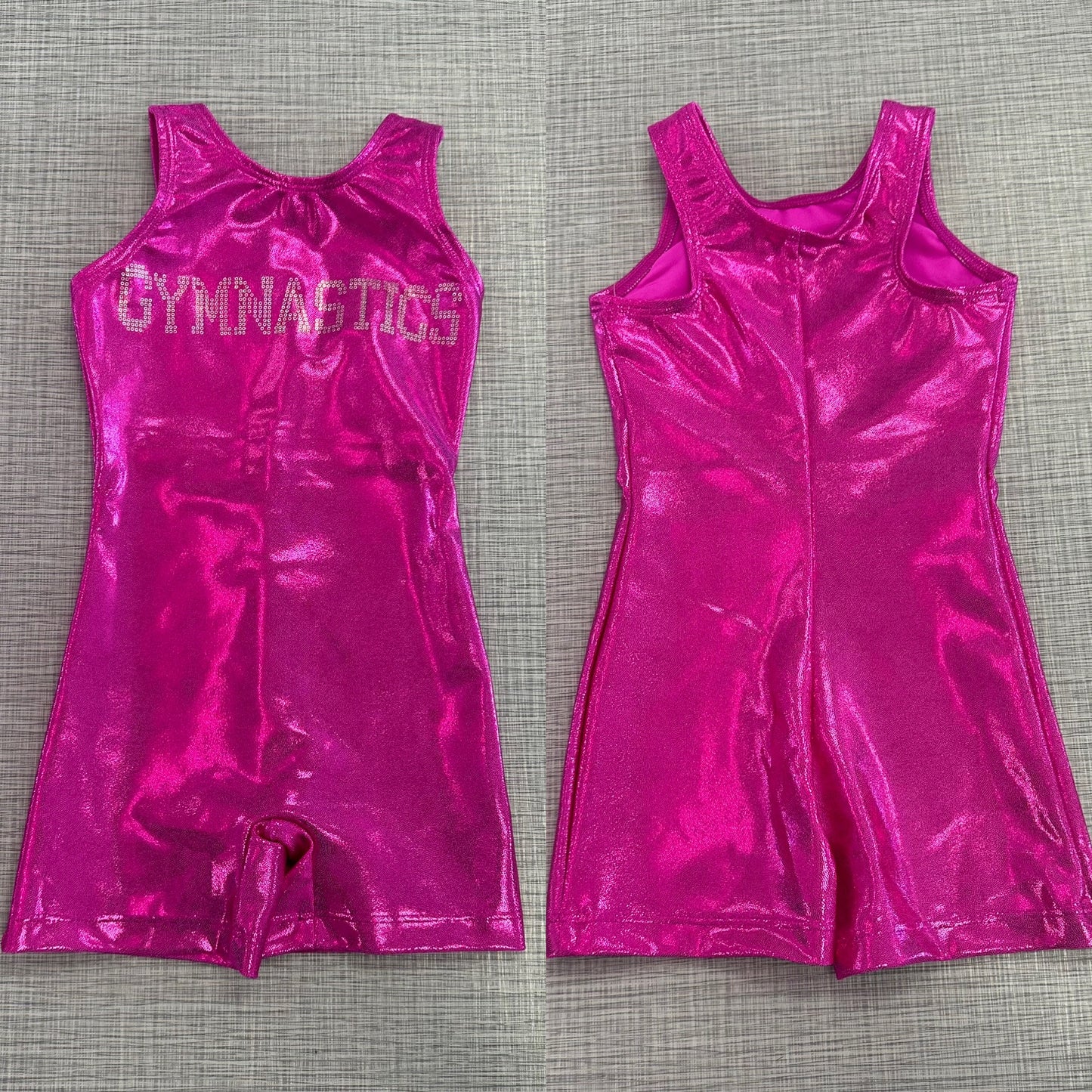 Gymnastics Foil Biketard