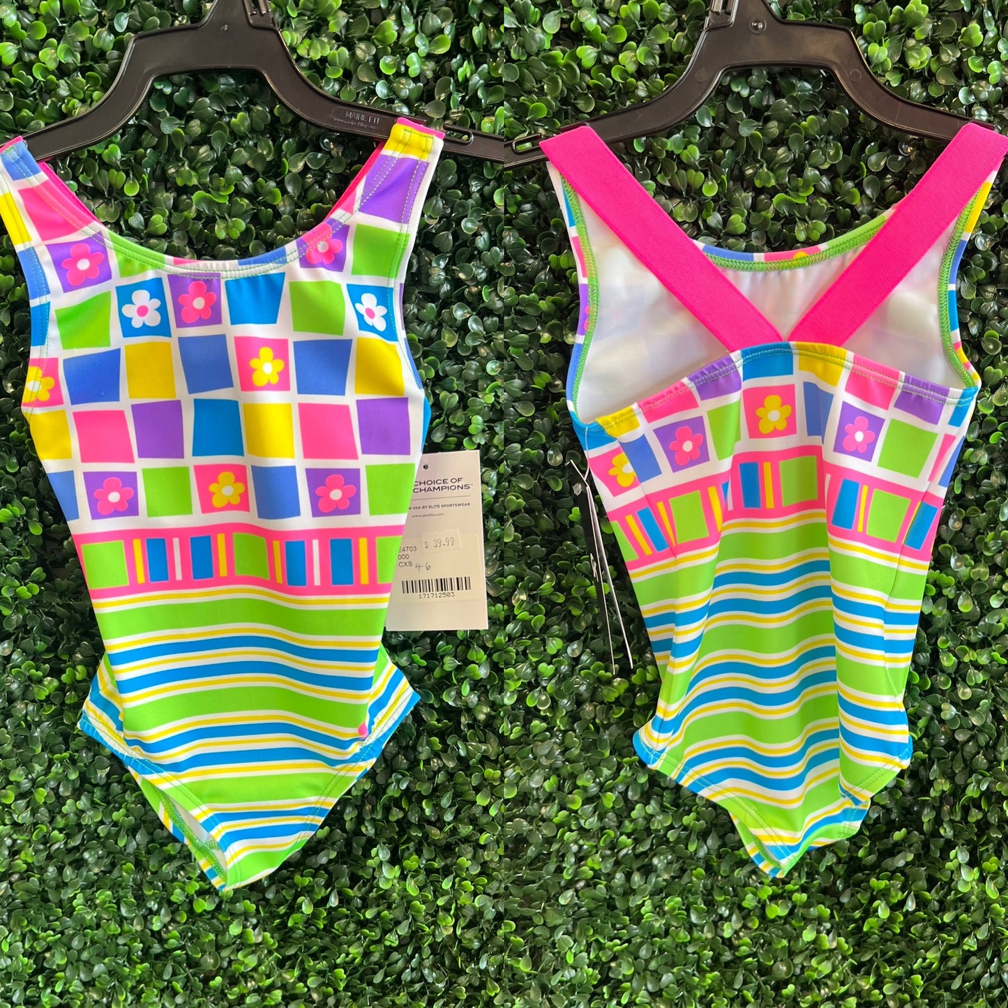 GK Blooming Leotard: Child 4-6