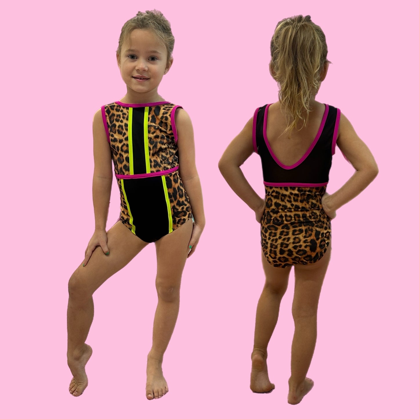 PRE- ORDER: Custom Made Leopard Leotard