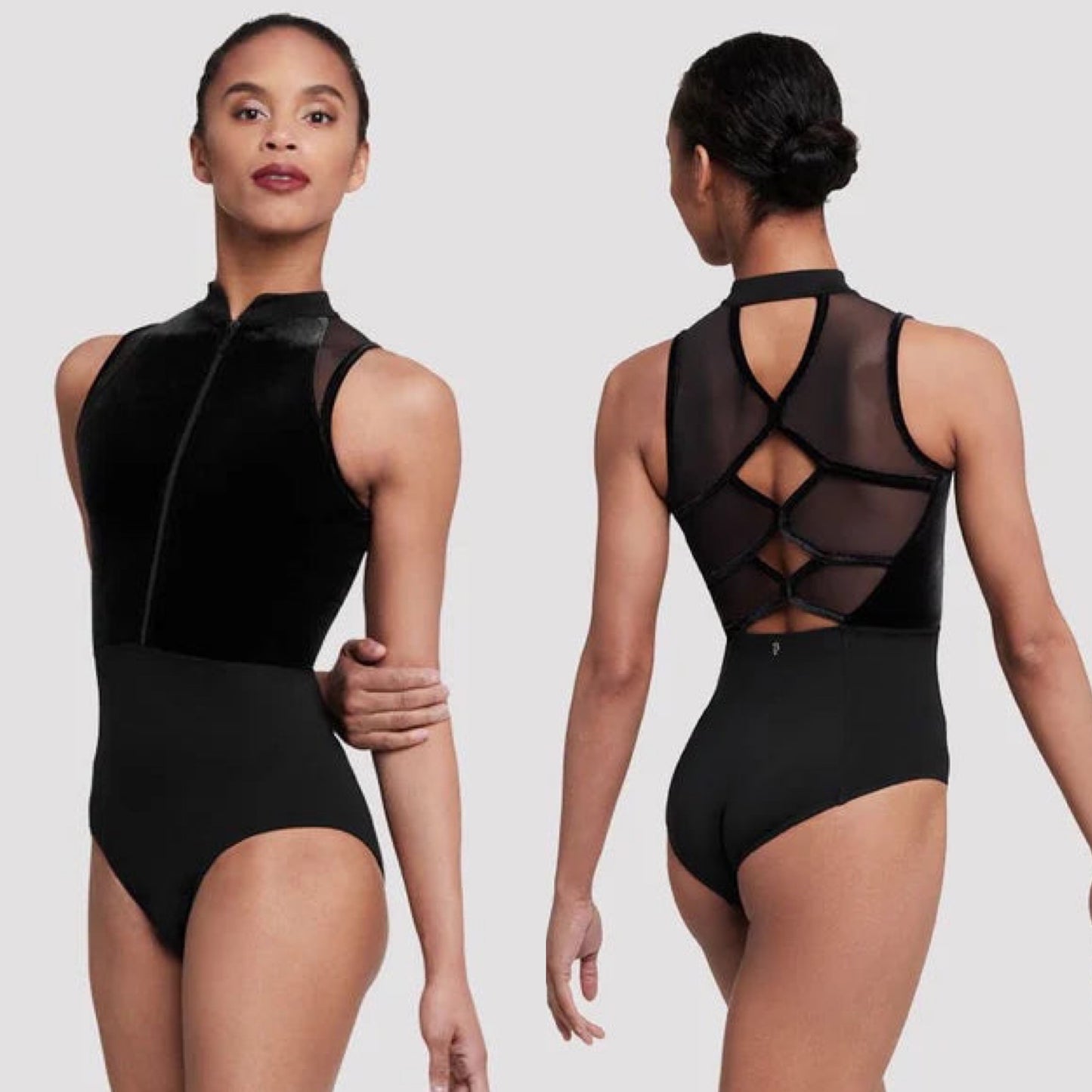 Eloise Zip Front Leotard #5285