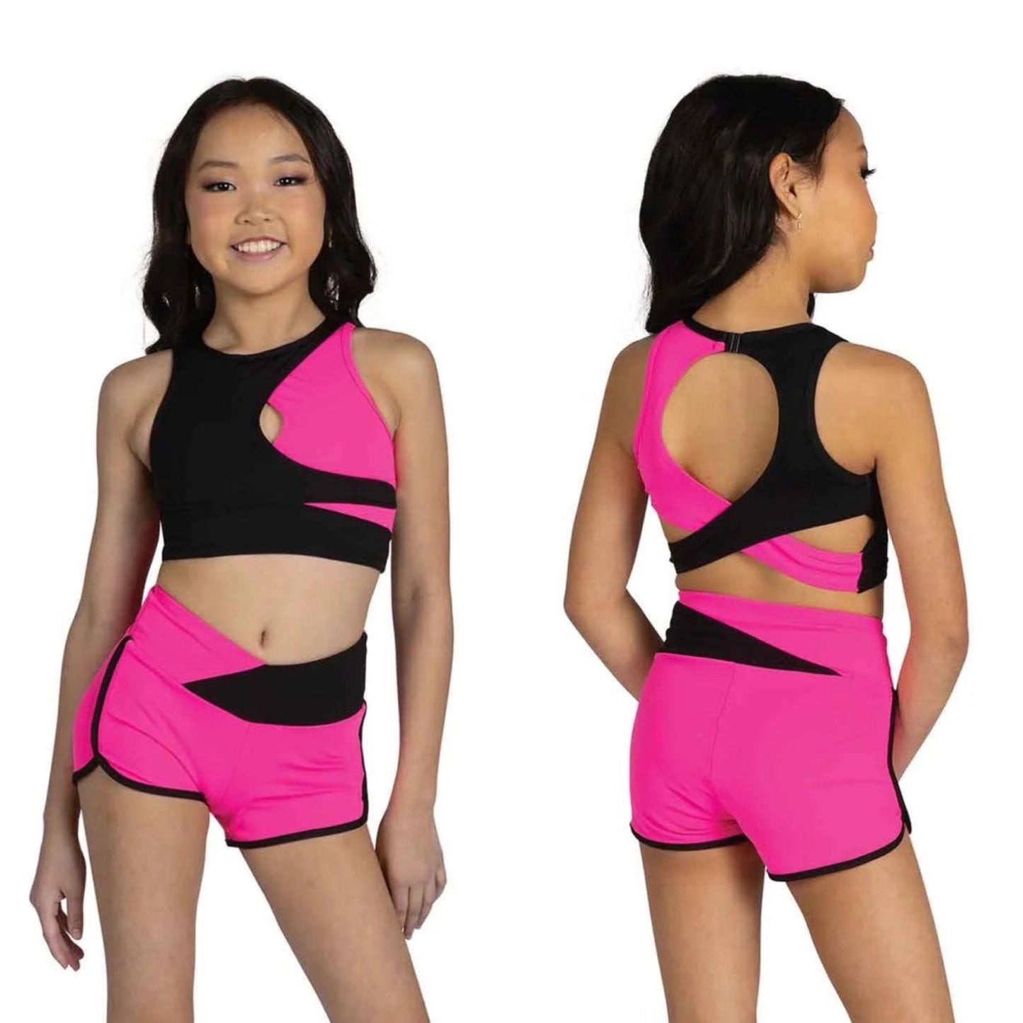 Lulu & Lily Two-Tone Short Set