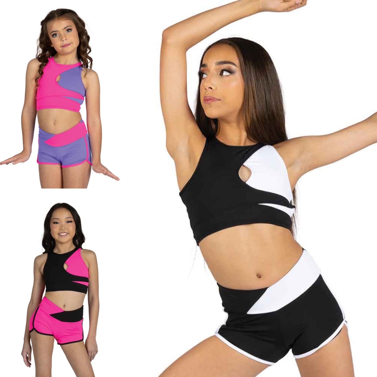 Lulu & Lily Two-Tone Short Set