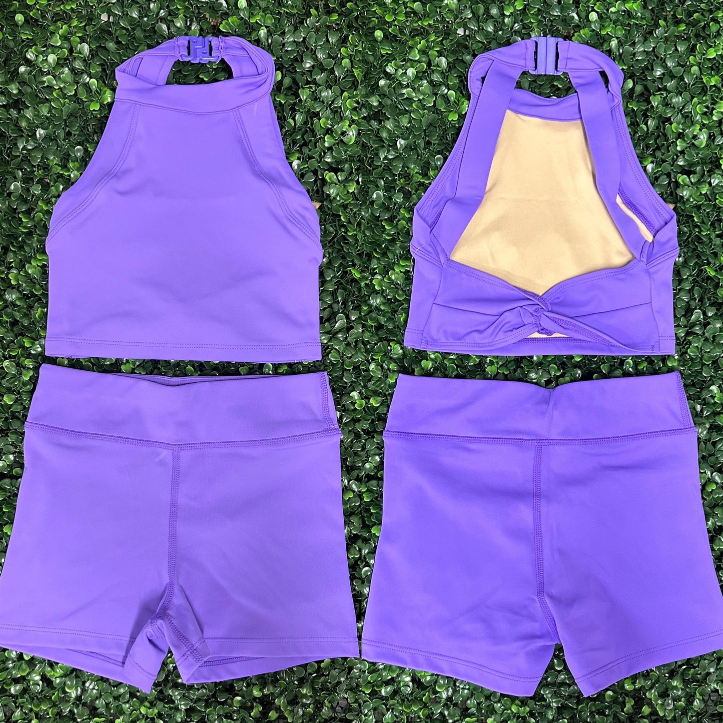 Tabitha Top & High Waisted Short Set