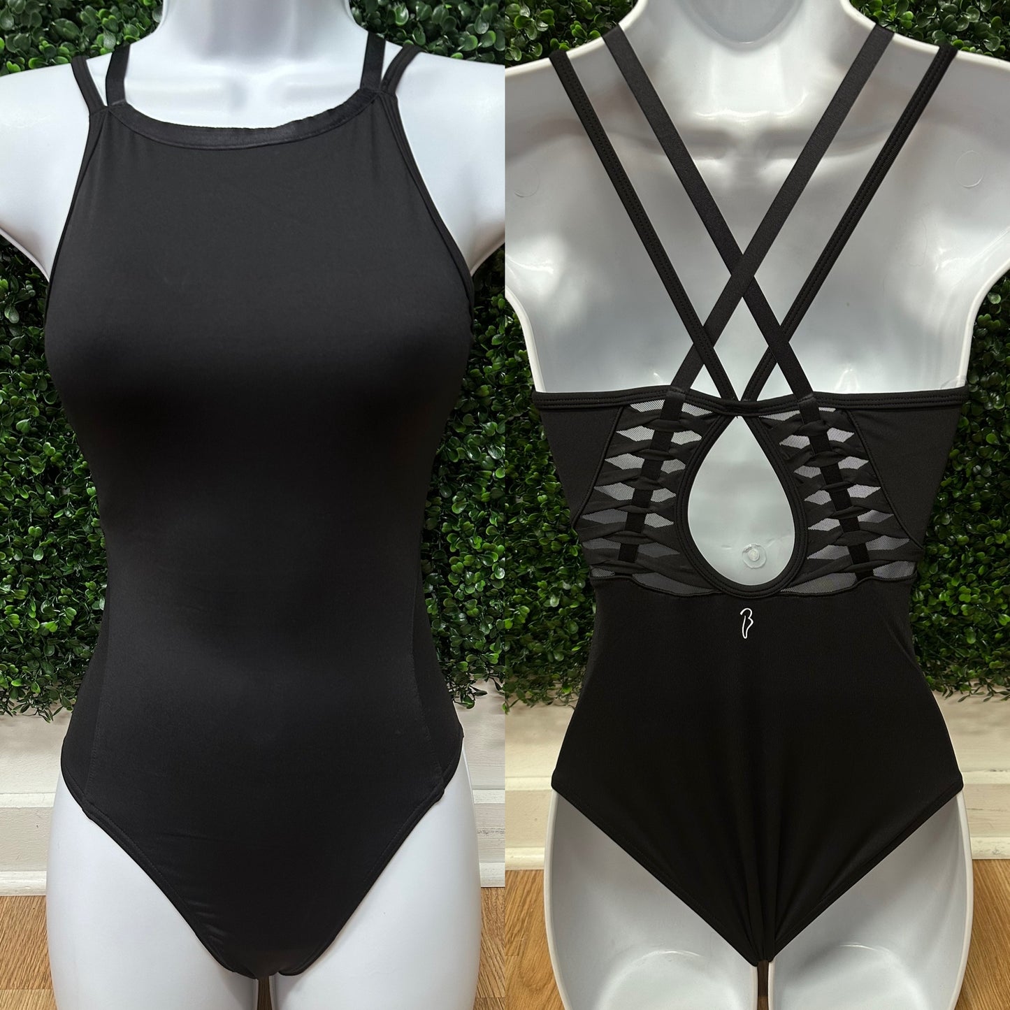 Lucey Cross Back Leotard #5287