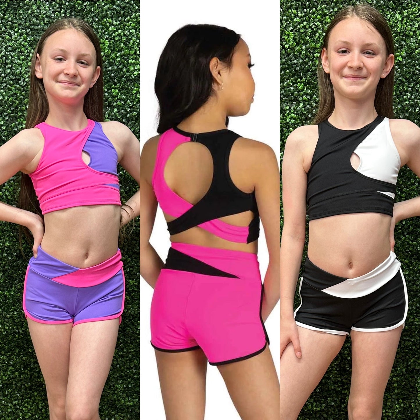 Lulu & Lily Two-Tone Short Set