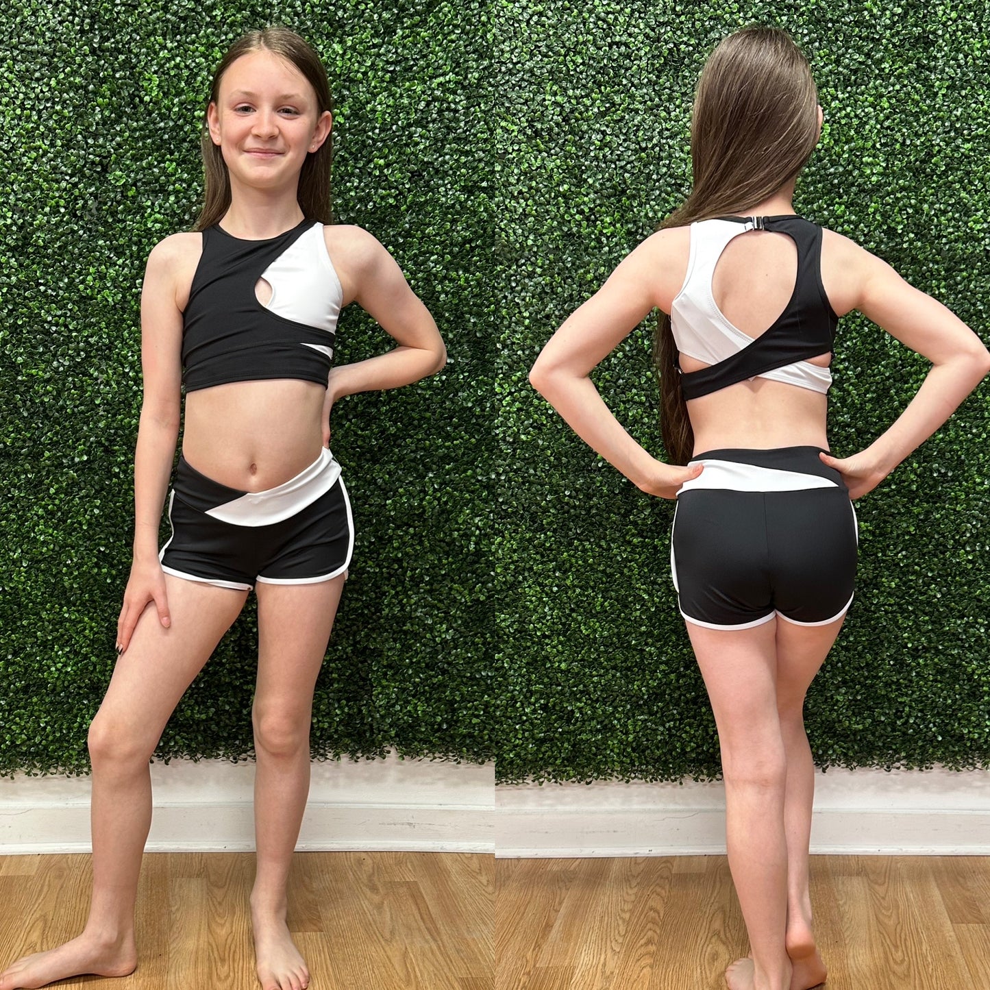 Lulu & Lily Two-Tone Short Set