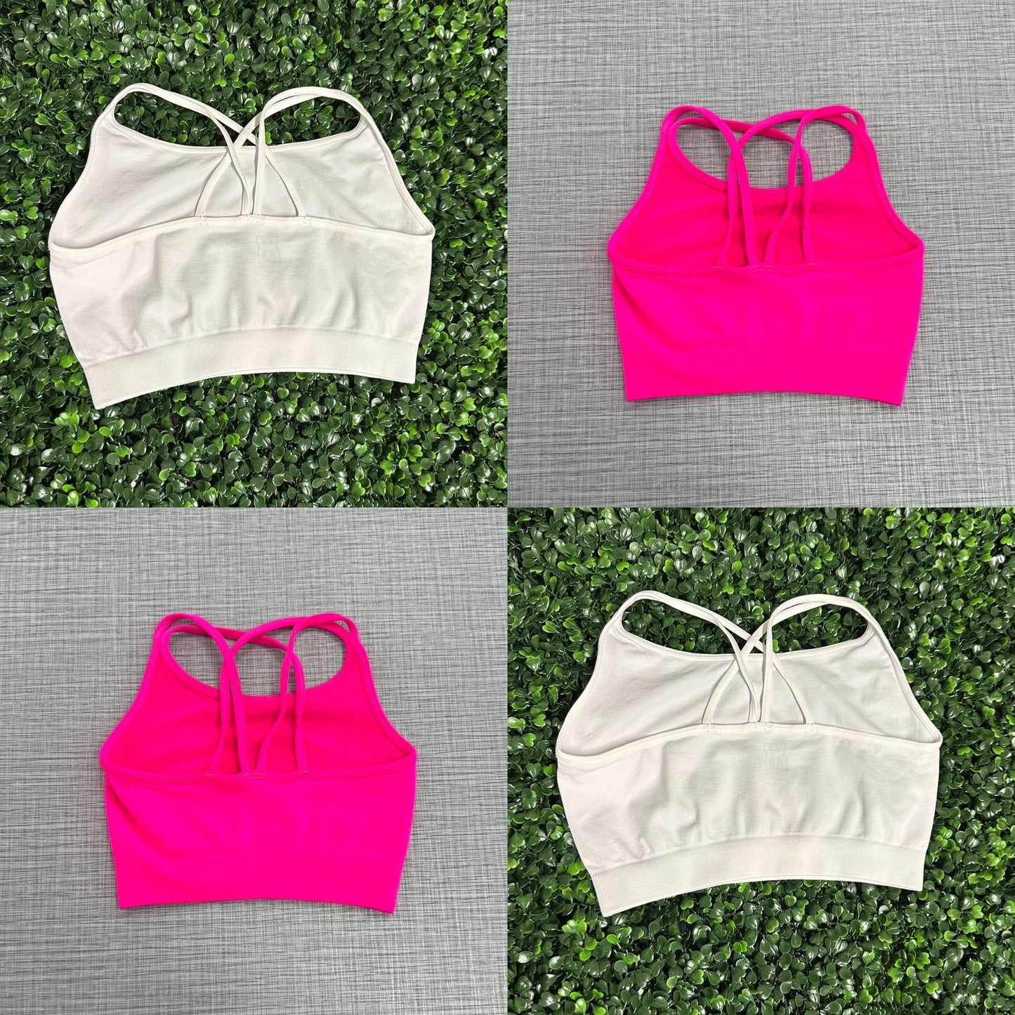 4 Strappy Back Crop Top
