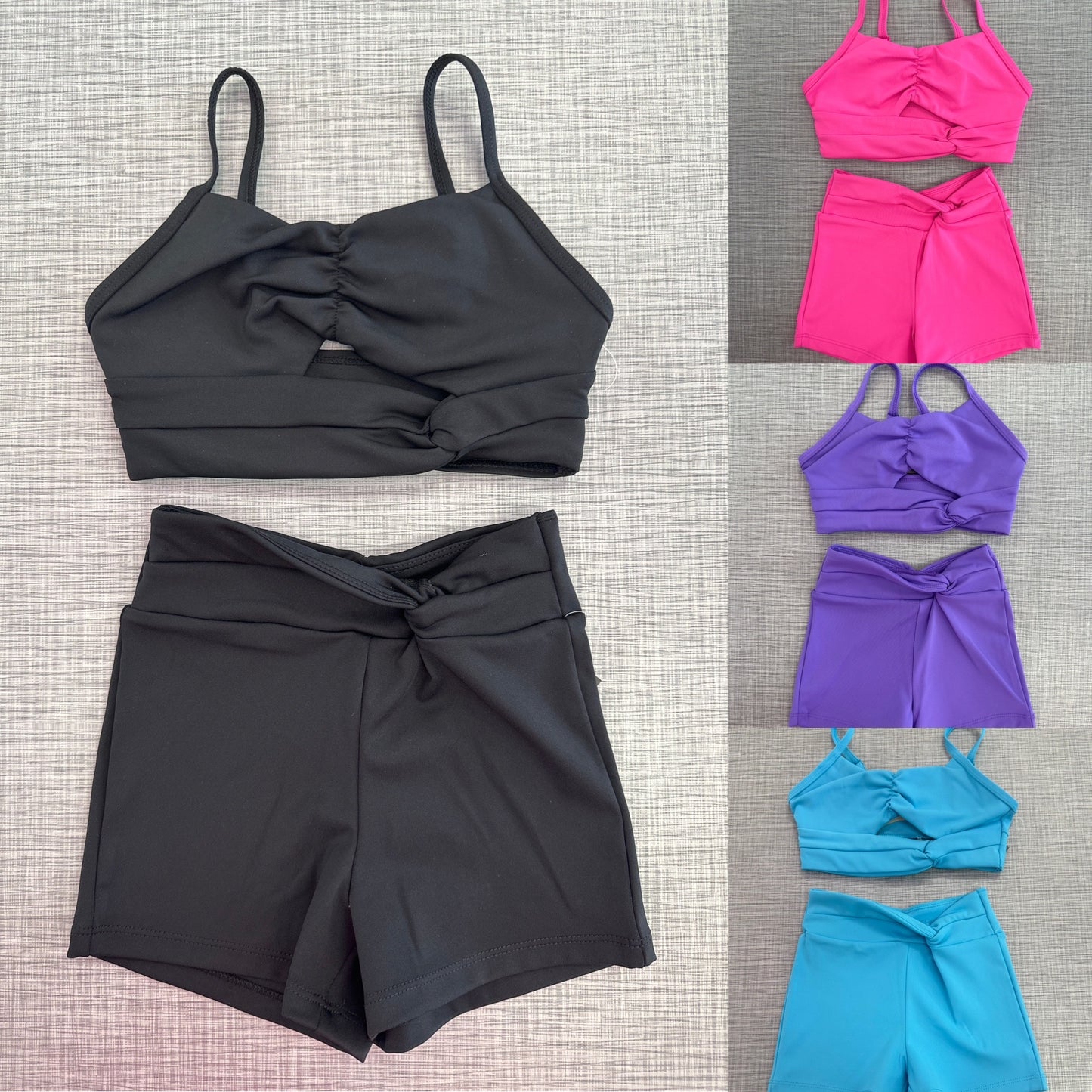 Zoe & Tru Short Set