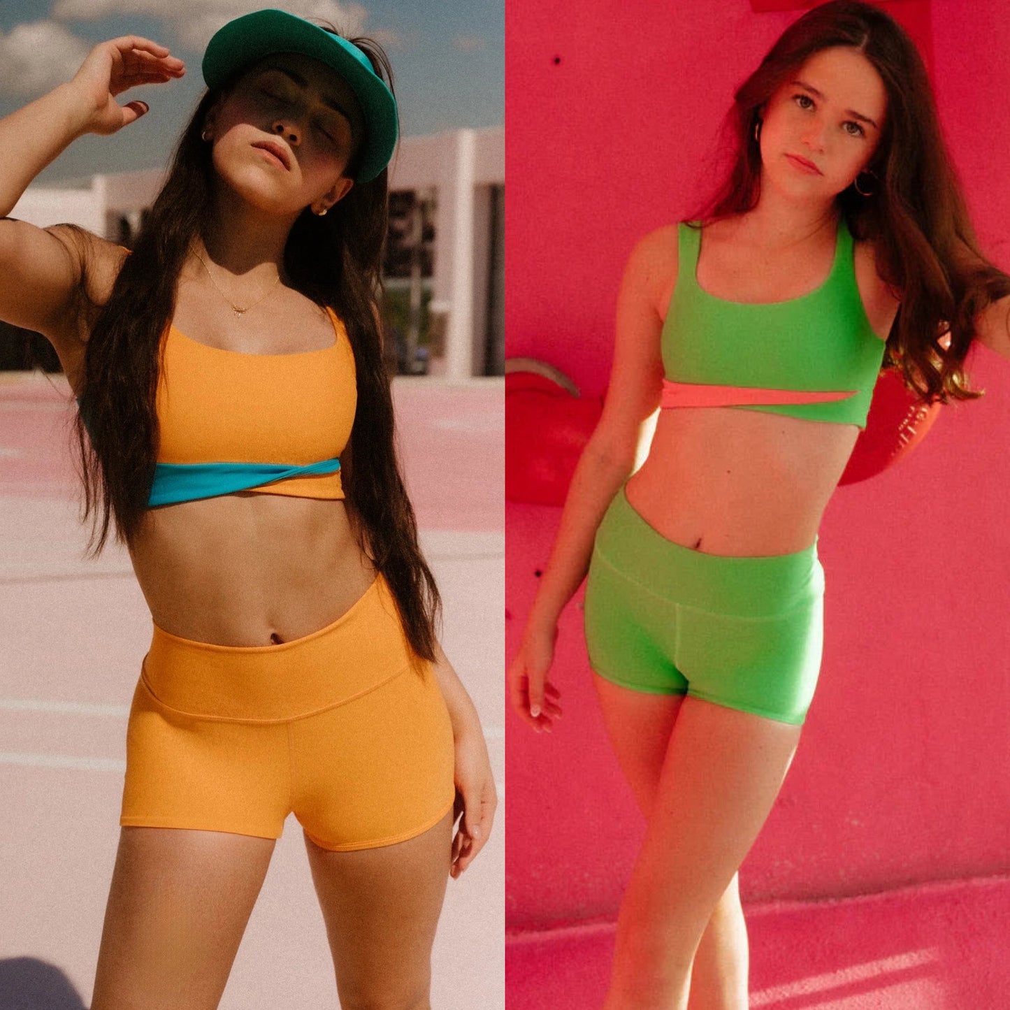 Powerpulse Bra & Binded Short Set