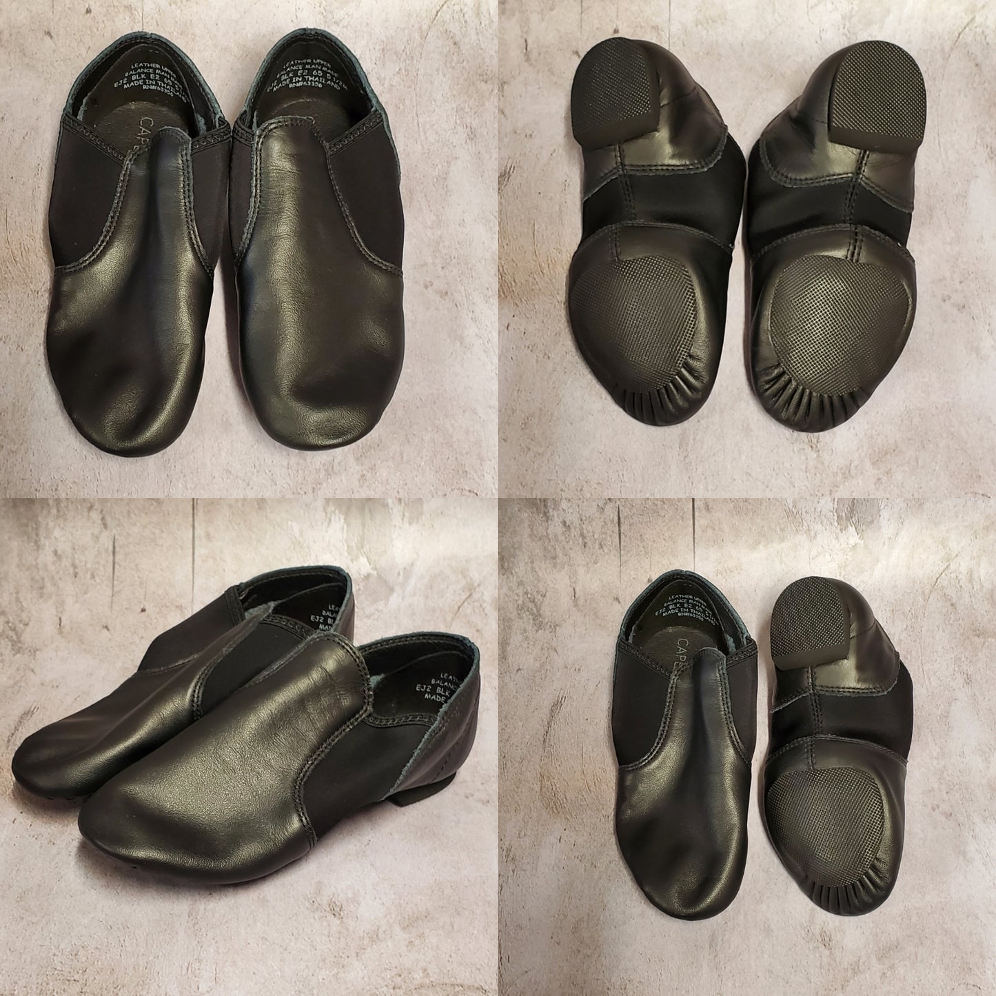 E-Series Jazz Slip On-EJ2 - Black