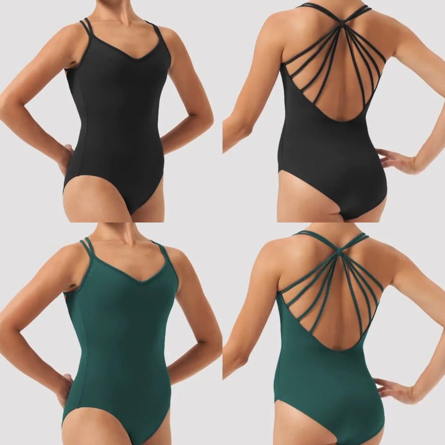 Boheme Cross Back Leotard #M2186