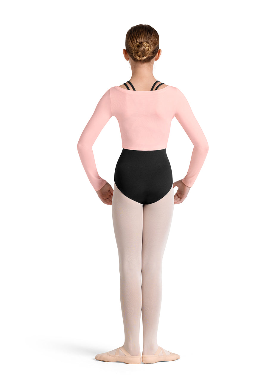 Scoop Neck Gathered Long Sleeve Top #M30004