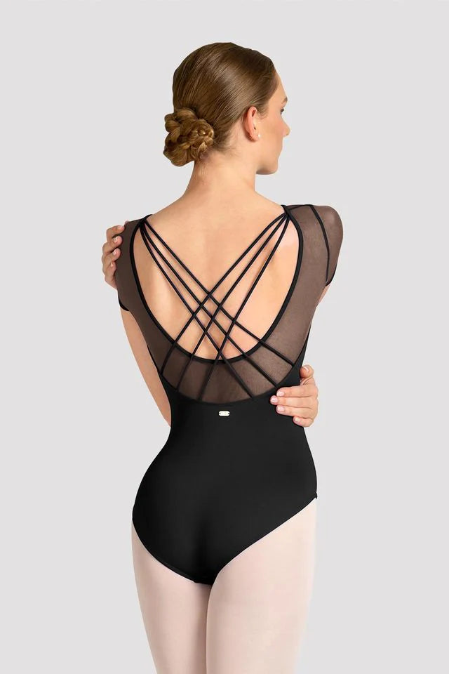 Celestia/Celeste Short Sleeve Printed Leotard #20008-09