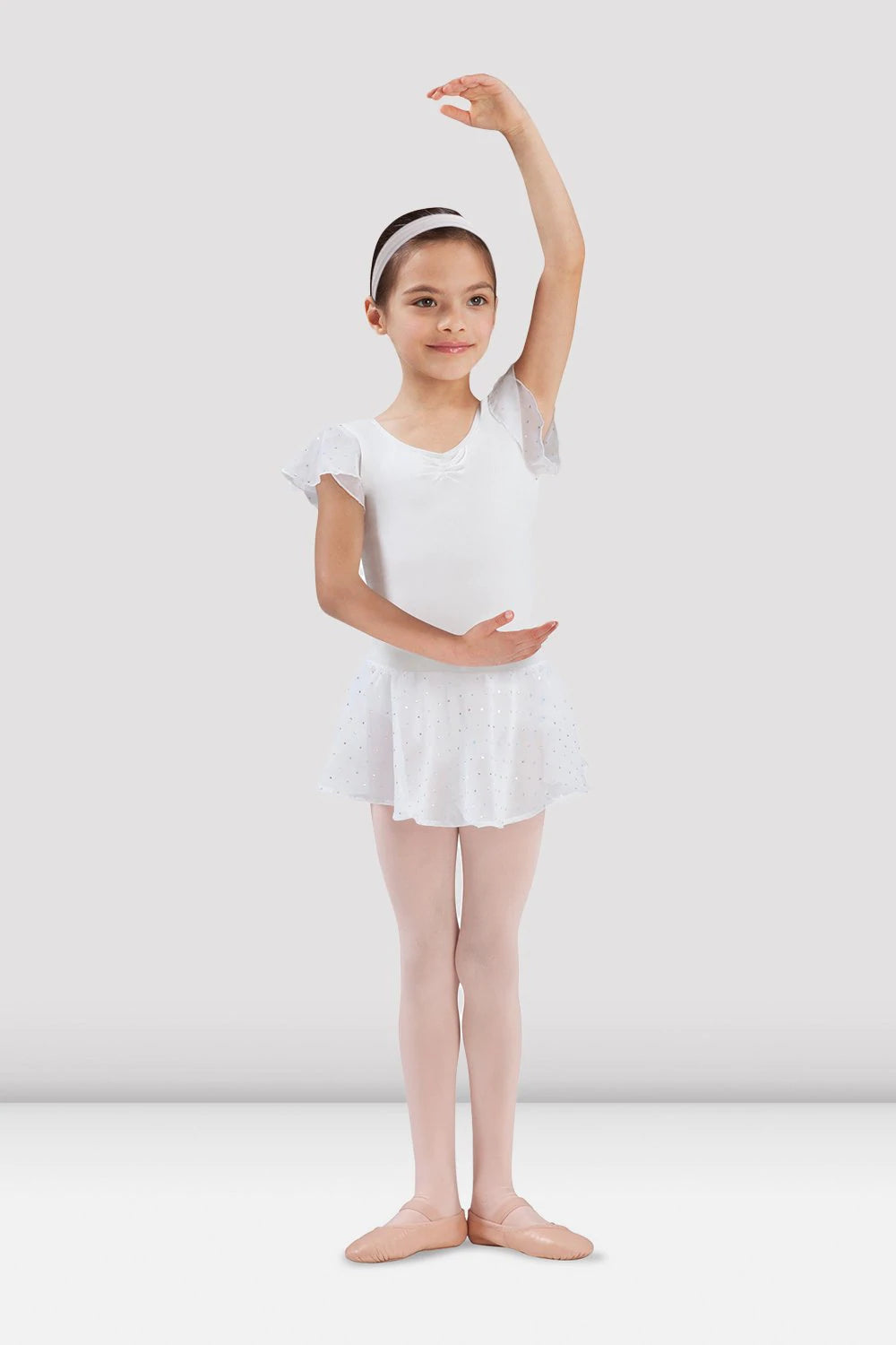 Bloch Flutter Sleeve Leotard CL #3732 and Sequin Skirt #CR5161 Separates