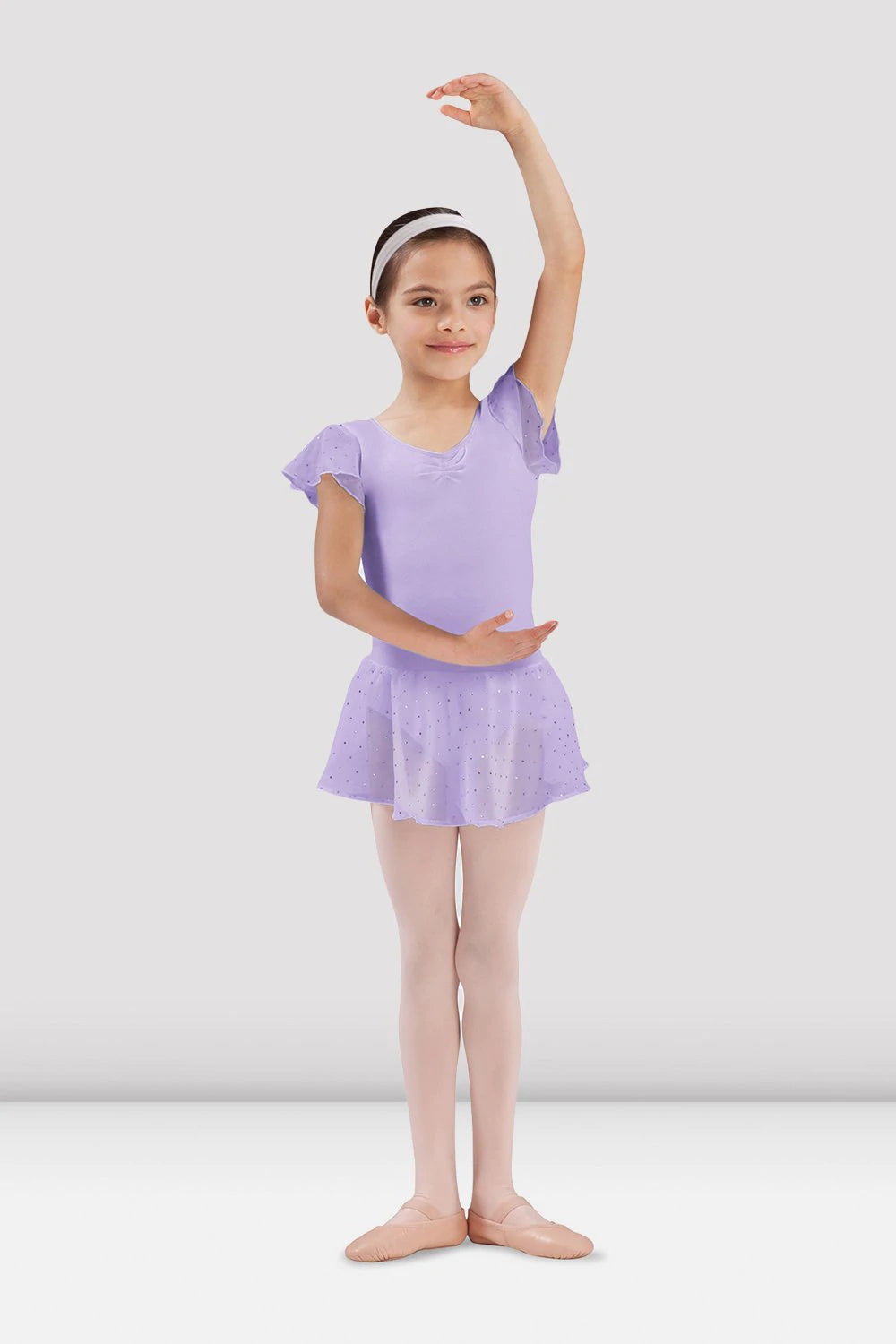 Bloch Flutter Sleeve Leotard CL #3732 and Sequin Skirt #CR5161 Separates