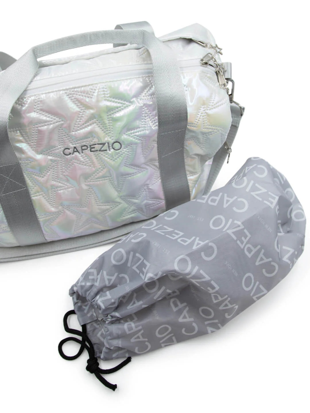Metallic Star Duffle