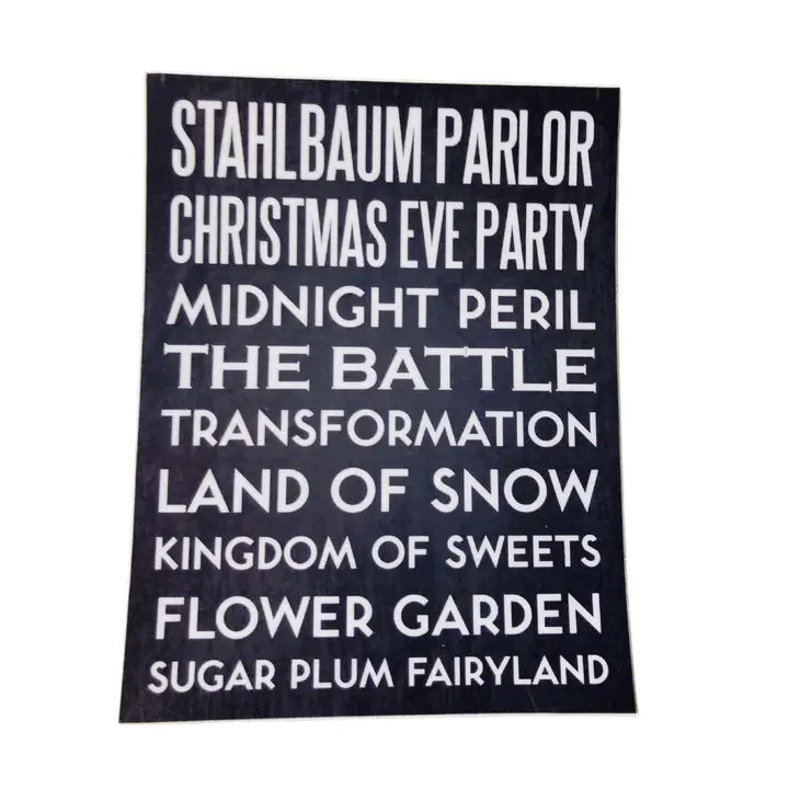 Nutcracker Stickers