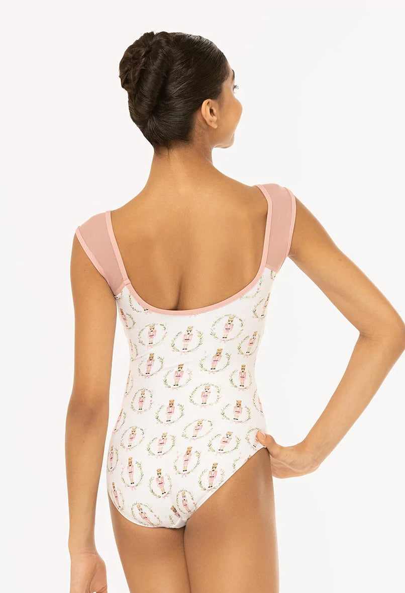 Celine Nutcracker Wreath Leotard