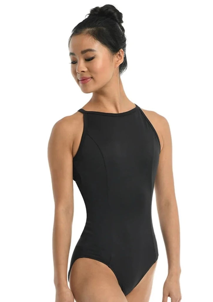 Lorelai Halter Style Black Leotard #23133