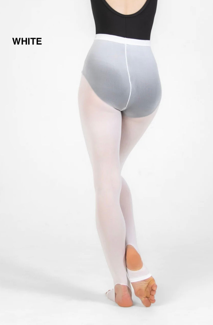 Body Wrappers Total Stretch Seamless Stirrup Tights #C32- A32